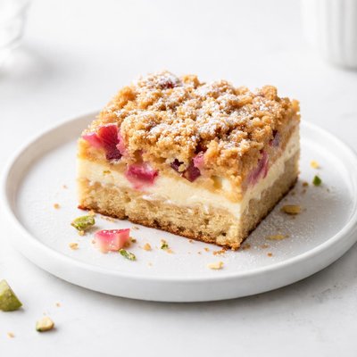Image of Rhubarb Cream Cheese Coffee Cake
