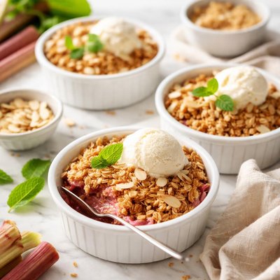 Image of Rhubarb Crumbles