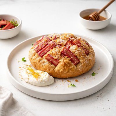 Image of Rhubarb Ginger Damper