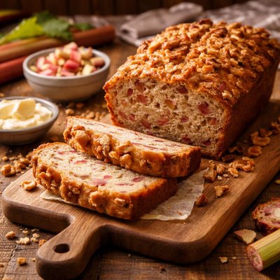 Image of Rhubarb Nut Bread