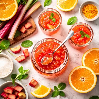Image of Rhubarb Orange Jelly