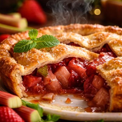 Image of Rhubarb Pie