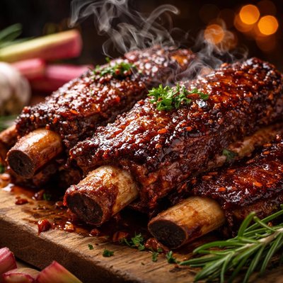 Image of Rhubecued Beef Ribs
