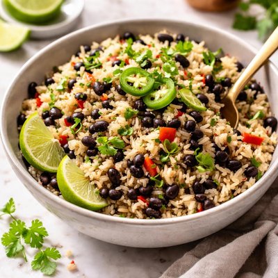 Image of Rice and Black Beans Rice Cooker