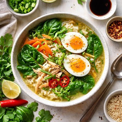 Image of Rice and Egg Soup