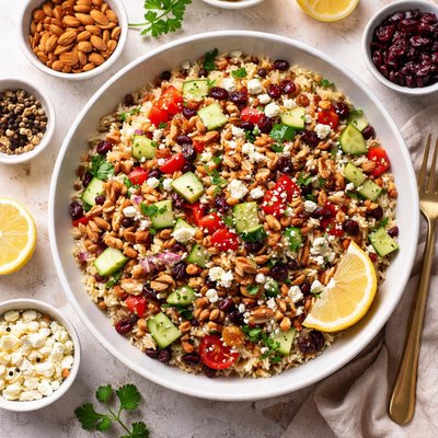 Image of Rice and Nut Salad