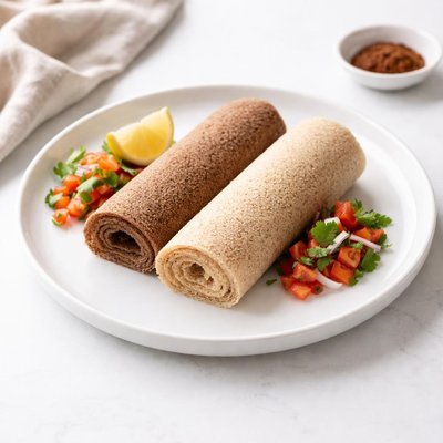 Image of Rice and Sorghum Injera