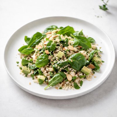 Image of Rice and Spinach Salad