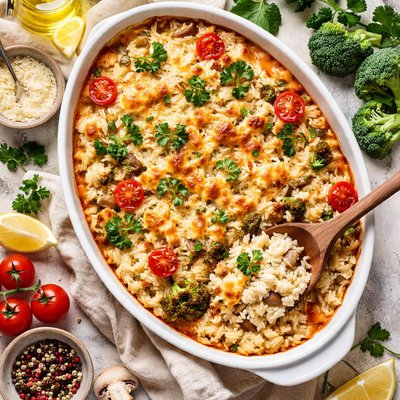 Image of Rice Au Gratin