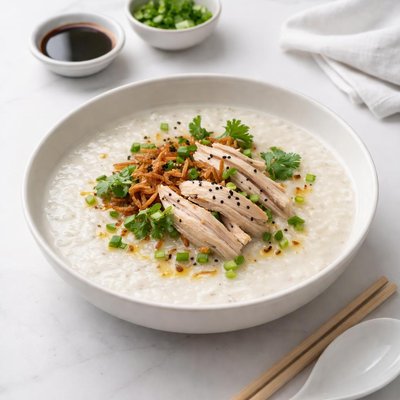 Image of Rice Congee with Chicken
