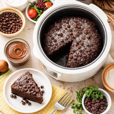 Image of Rice Cooker Chocolate Cake