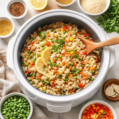 Image of Rice Cooker Rice Pilaf