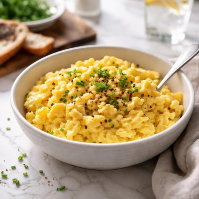 Image of Rice Cooker Scrambled Eggs