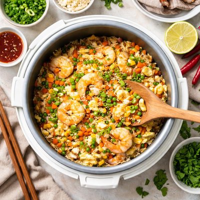 Image of Rice Cooker Stir Fried Rice Chinese Style