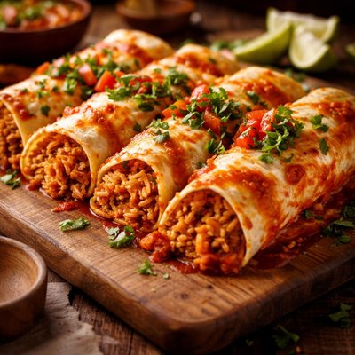 Image of Rice Enchiladas