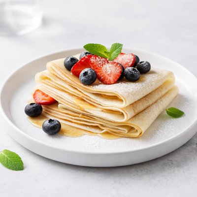 Image of Rice Flour Crepes Pancakes Gluten Dairy and Egg Free