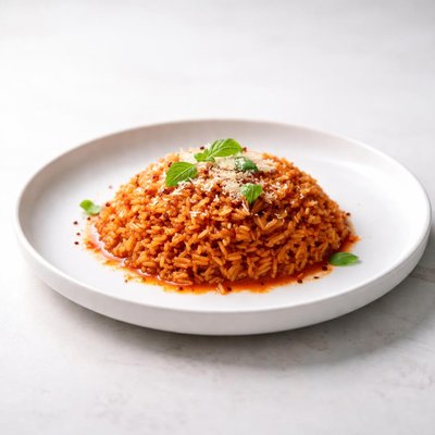 Image of Rice in Tomato Sauce