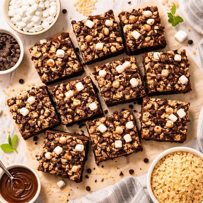 Image of Rice Krispies Brownies