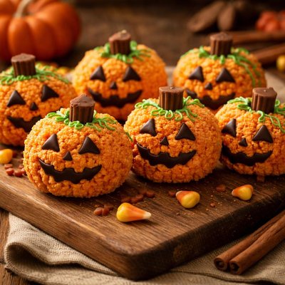 Image of Rice Krispies Jack O Lantern