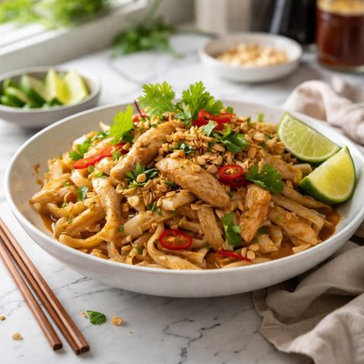 Image of Rice Noodles with Chicken