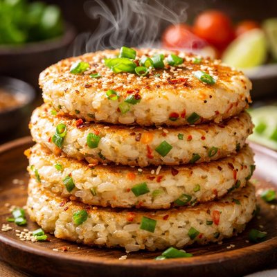 Image of Rice Pancakes Healthy and Deliecious