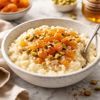 Image of Rice Pudding with Dried Apricots