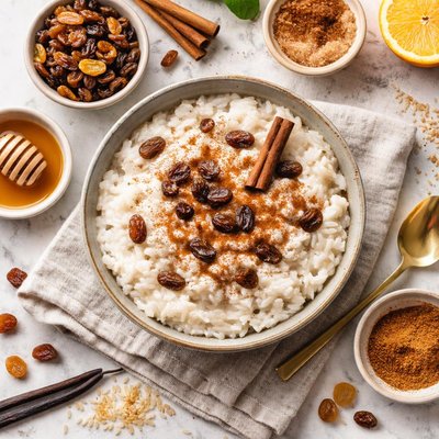Image of Rice Pudding with Raisins