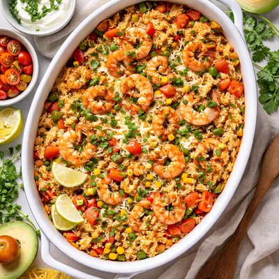 Image of Rice Shrimp Casserole