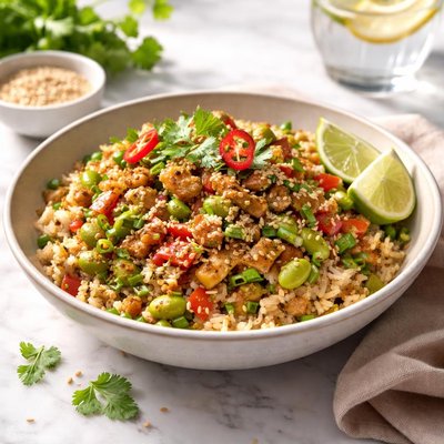 Image of Rice Soy Dish