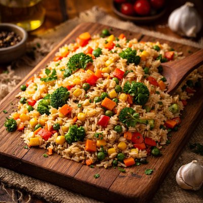 Image of Rice Vegetables