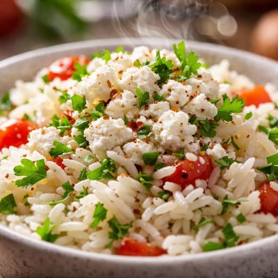 Image of Rice with Feta Low Fat