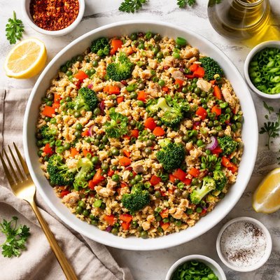 Image of Whole30 Rice with Mixed Vegetables