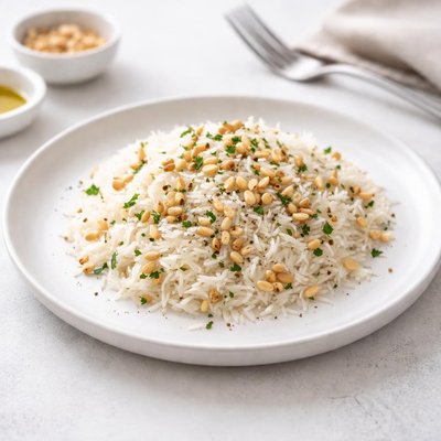 Image of Rice with Pine Nuts