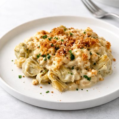 Image of Rich and Creamy Artichoke Casserole