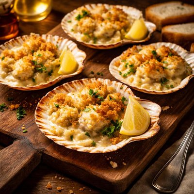 Image of Rich and Creamy Coquilles St Jacques