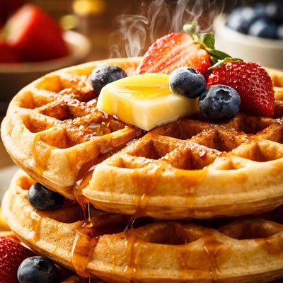 Image of Rich Buttermilk Waffles