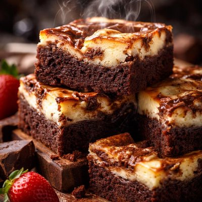 Image of Rich Cheesecake Brownies