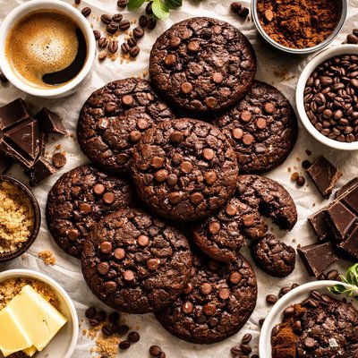 Image of Rich Chocolate Espresso Cookies