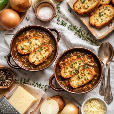 Image of Rich French Onion Soup
