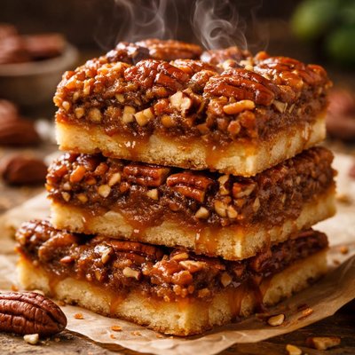 Image of Rich Gooey Pecan Pie Bars