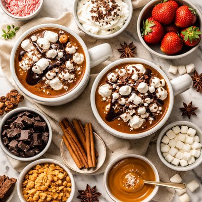 Image of Rich Hot Cocoa for Two with Flavor Variations