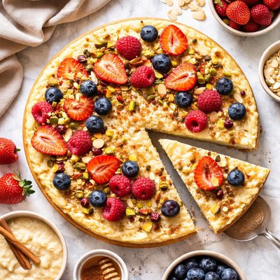 Image of Rich Rice Pudding Cake