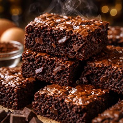Image of Rich Sourdough Chocolate Brownies