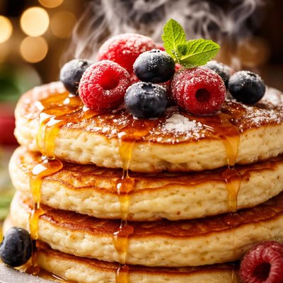 Image of Ricotta Cheese Pancakes