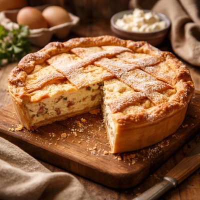 Image of Ricotta Pie Easter Pie