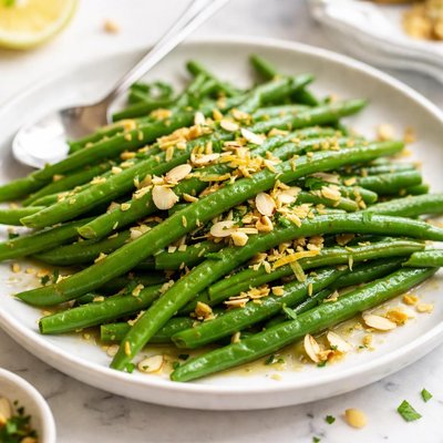Image of Ridiculously Easy Lemony Green Beans