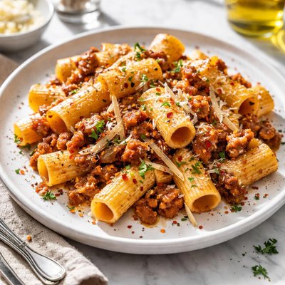 Image of Rigatoni Con Salsiccia Piccante E Finocchio