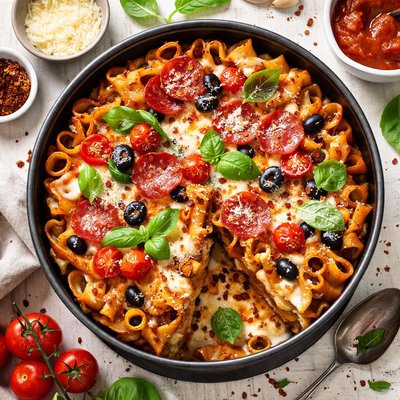 Image of Rigatoni Pizza Pie