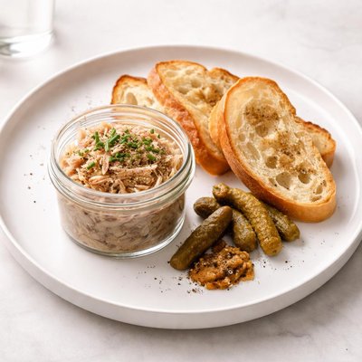 Image of Rillettes Anthony Bourdain at Les Halles