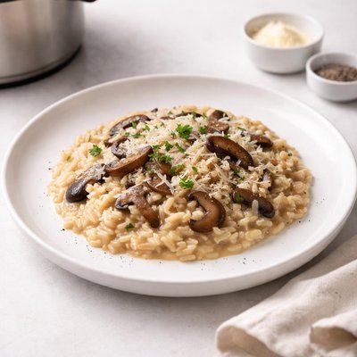 Image of Risotto in a Pressure Cooker